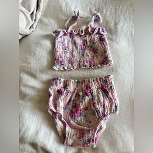 Spearmint Love Organic girls two piece set